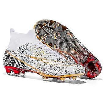 Ultralight Breathable Unisex Soccer Cleats Professional Training Football Shoes For Boys Men Children Sports Activity