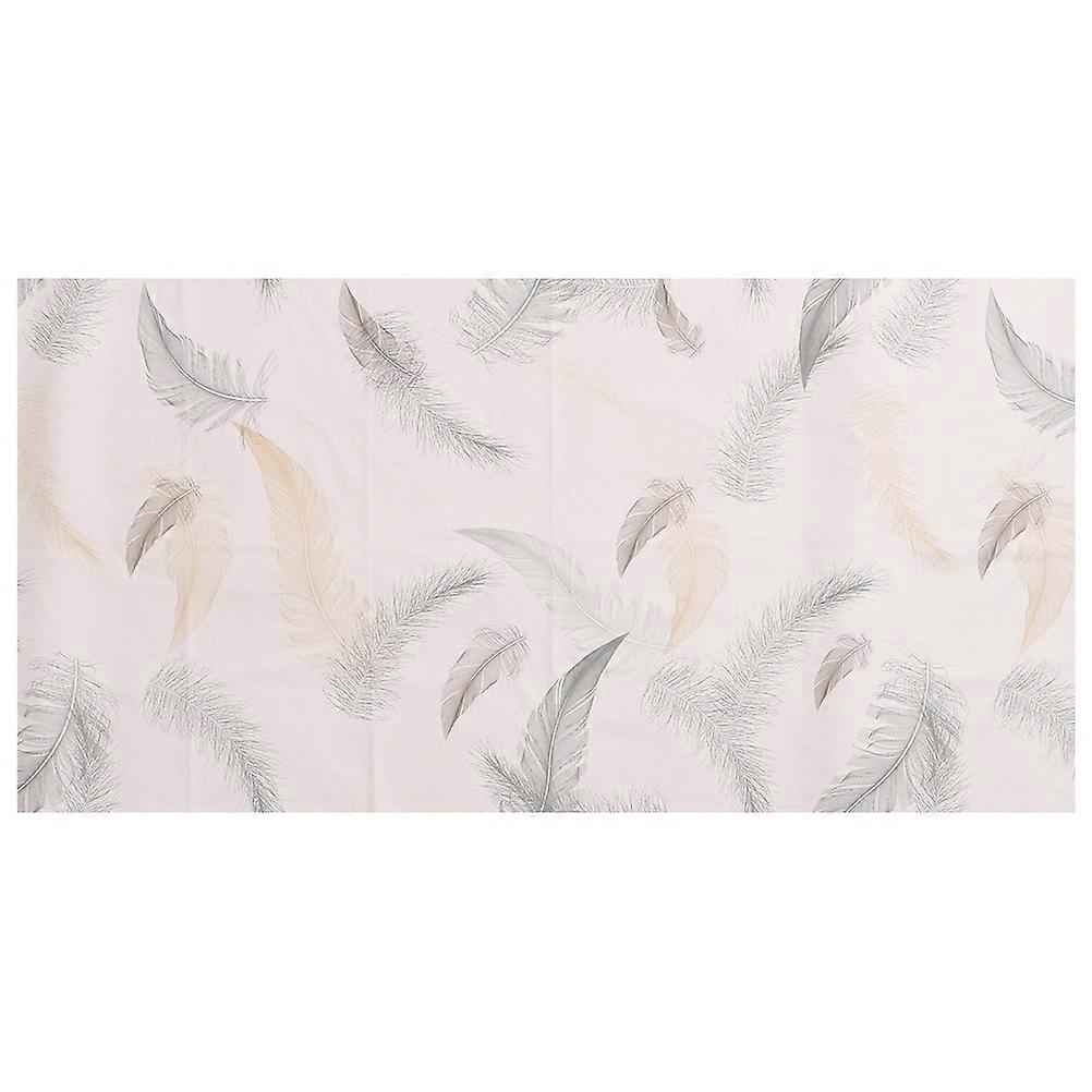 PVC Tablecloth Feather Pattern for Home Decorative Table Cloth