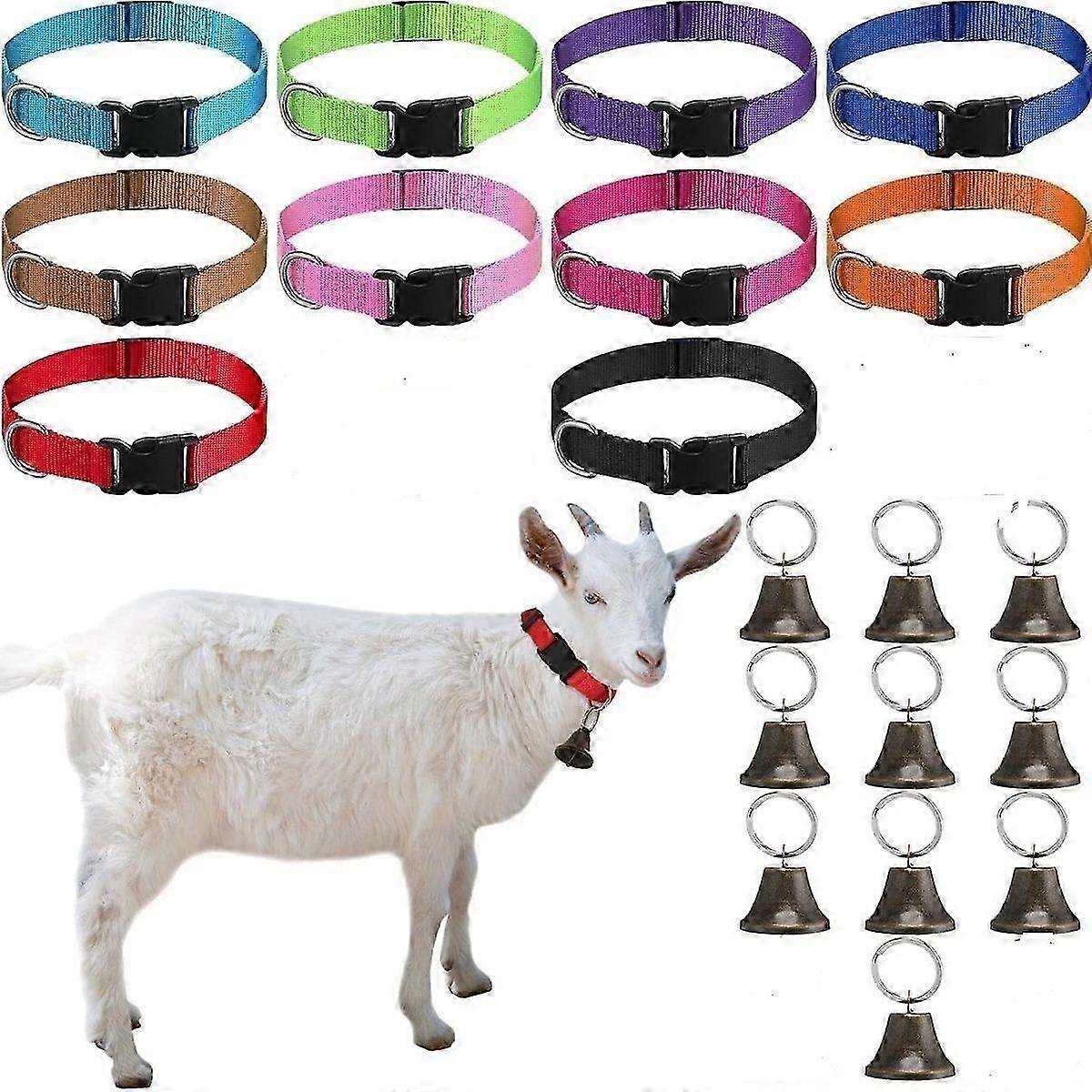 Adjustable Small Animal Bell Collars