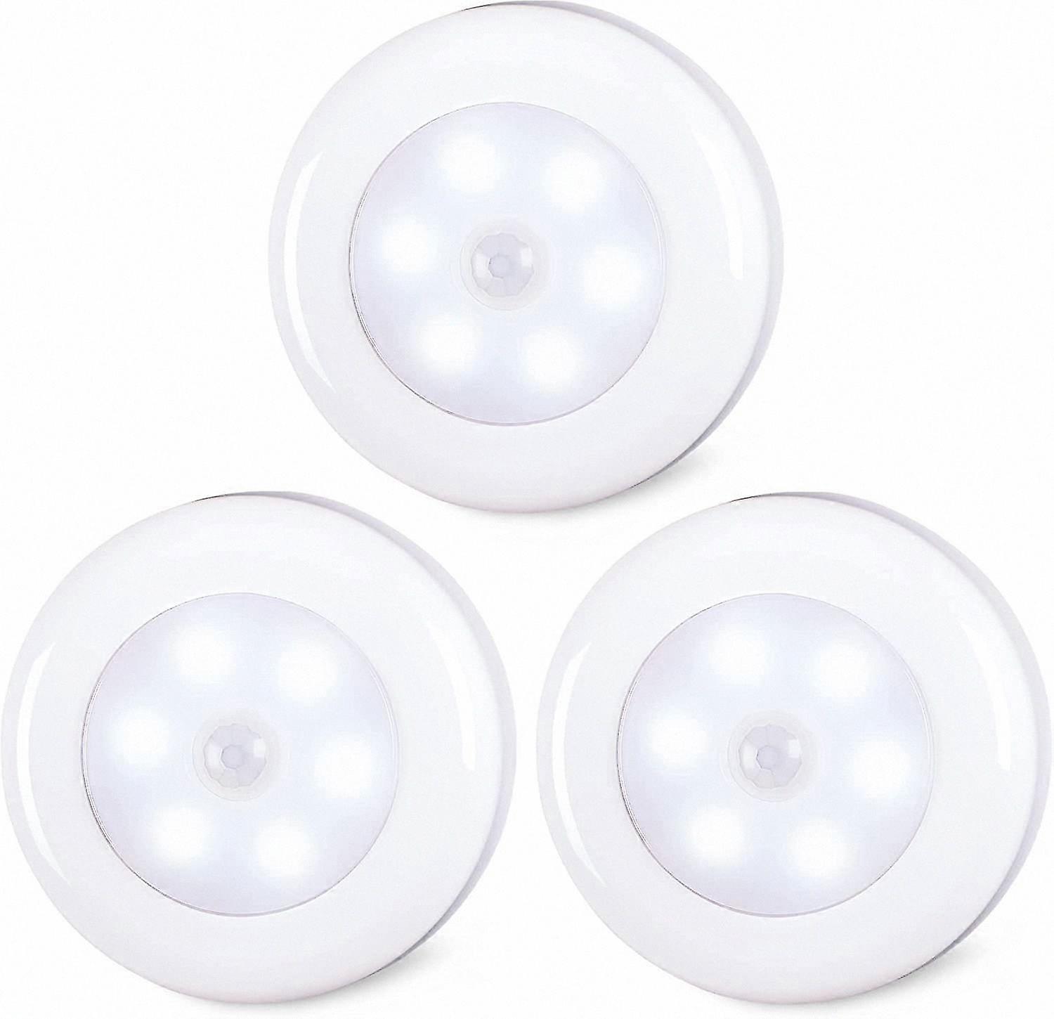 Indoor Motion Sensor Lighting (3-Pack, Cool White)