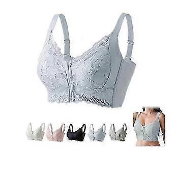 Women's Zip Front Sports Bra Wireless Breathable Support compatible with Fitness Workout Running
