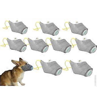Dog Respirator Mask, Dog Smoke Mask,Reusable Anti Dust and Anti Fog Dog Mask, Anti Fog/Anti Dust/Anti Secondhand Smoke L  Ver