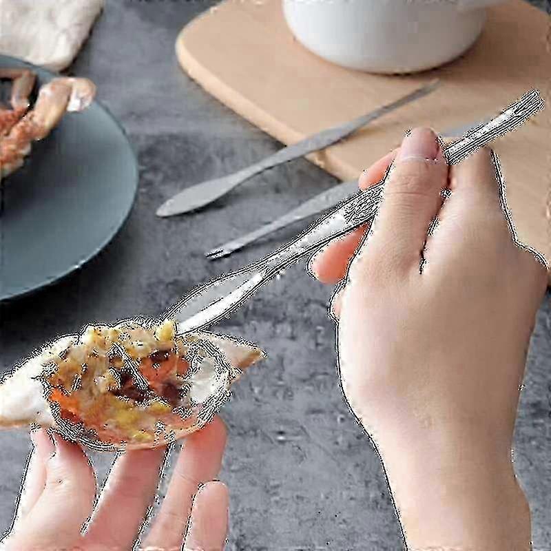 12-Piece Silver Seafood Serving Set