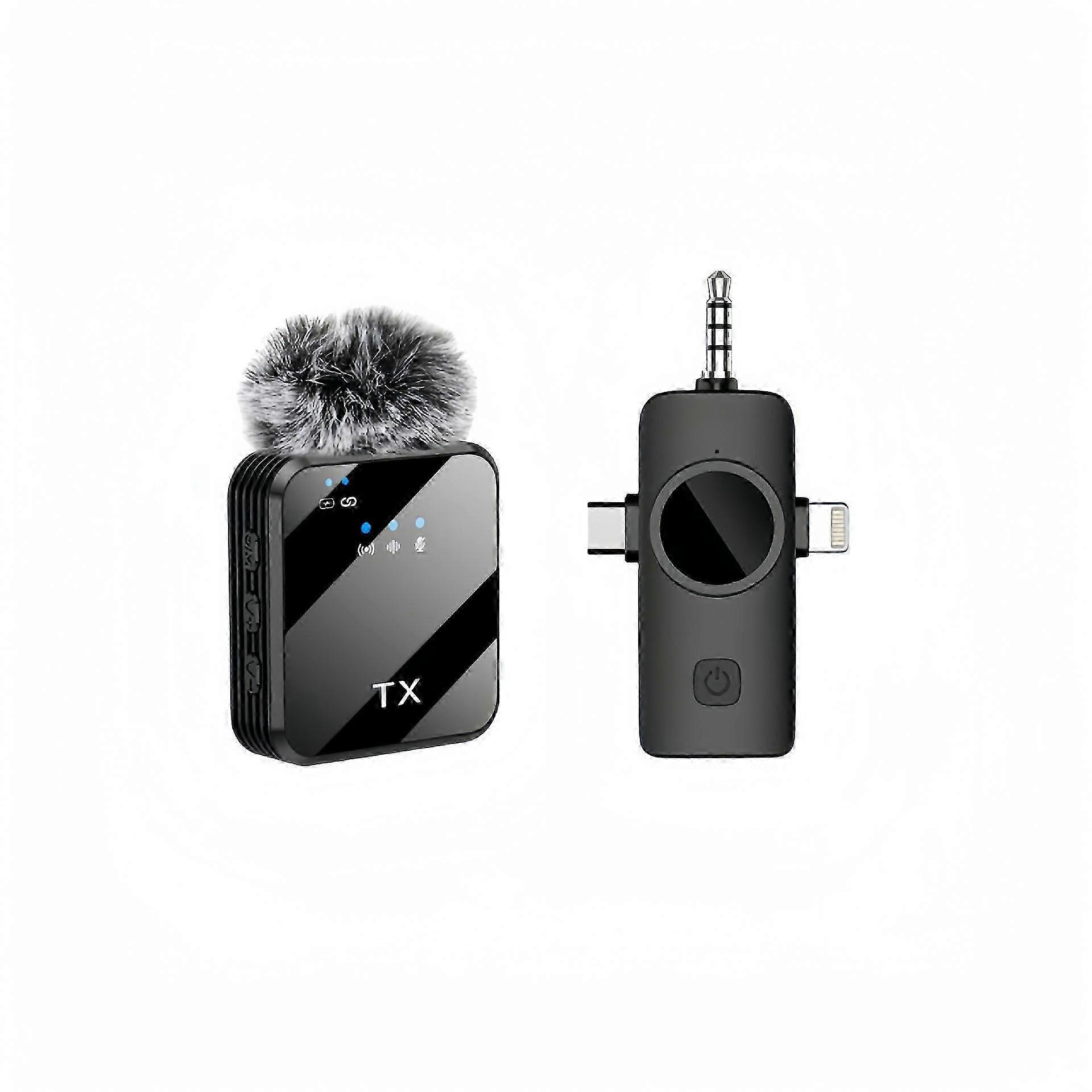 6-Hour Wireless Lavalier Microphone