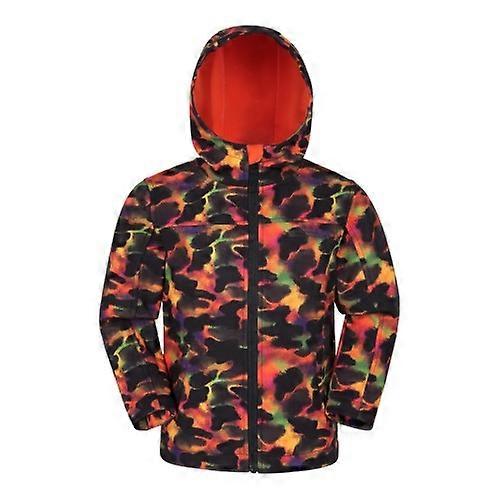 Mountain Warehouse Childrens/Kids Exodus Abstract Camo Soft Shell Jacket