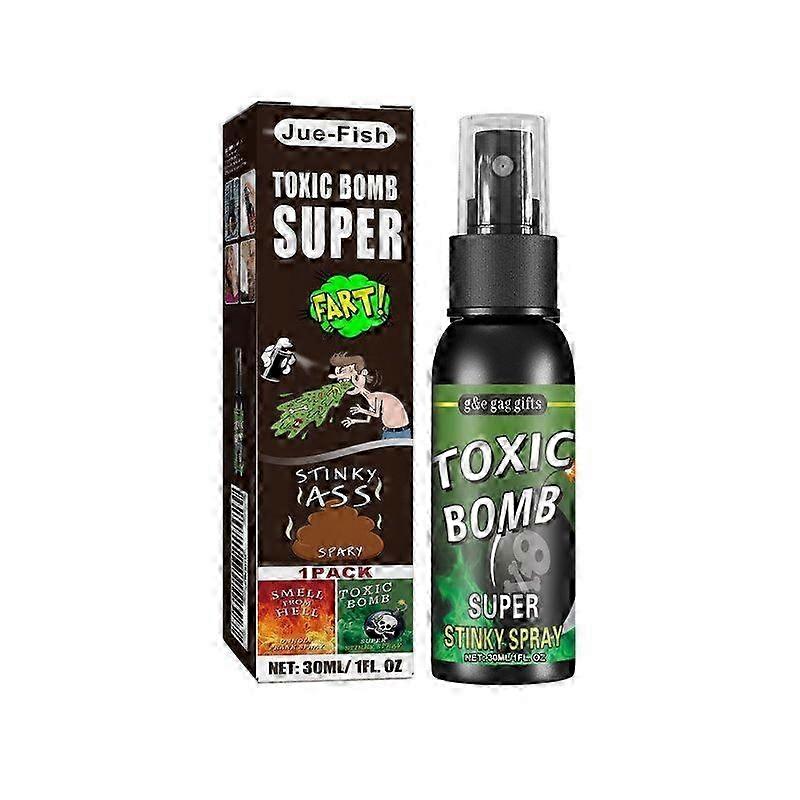 Compact Green Stink Bomb Spray