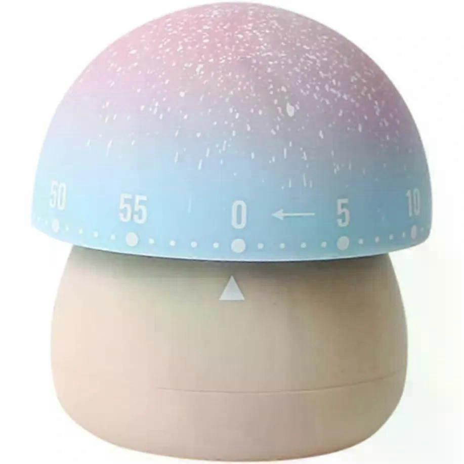 Mushroom Plastic Mechanical Timer for Kitchen Baking