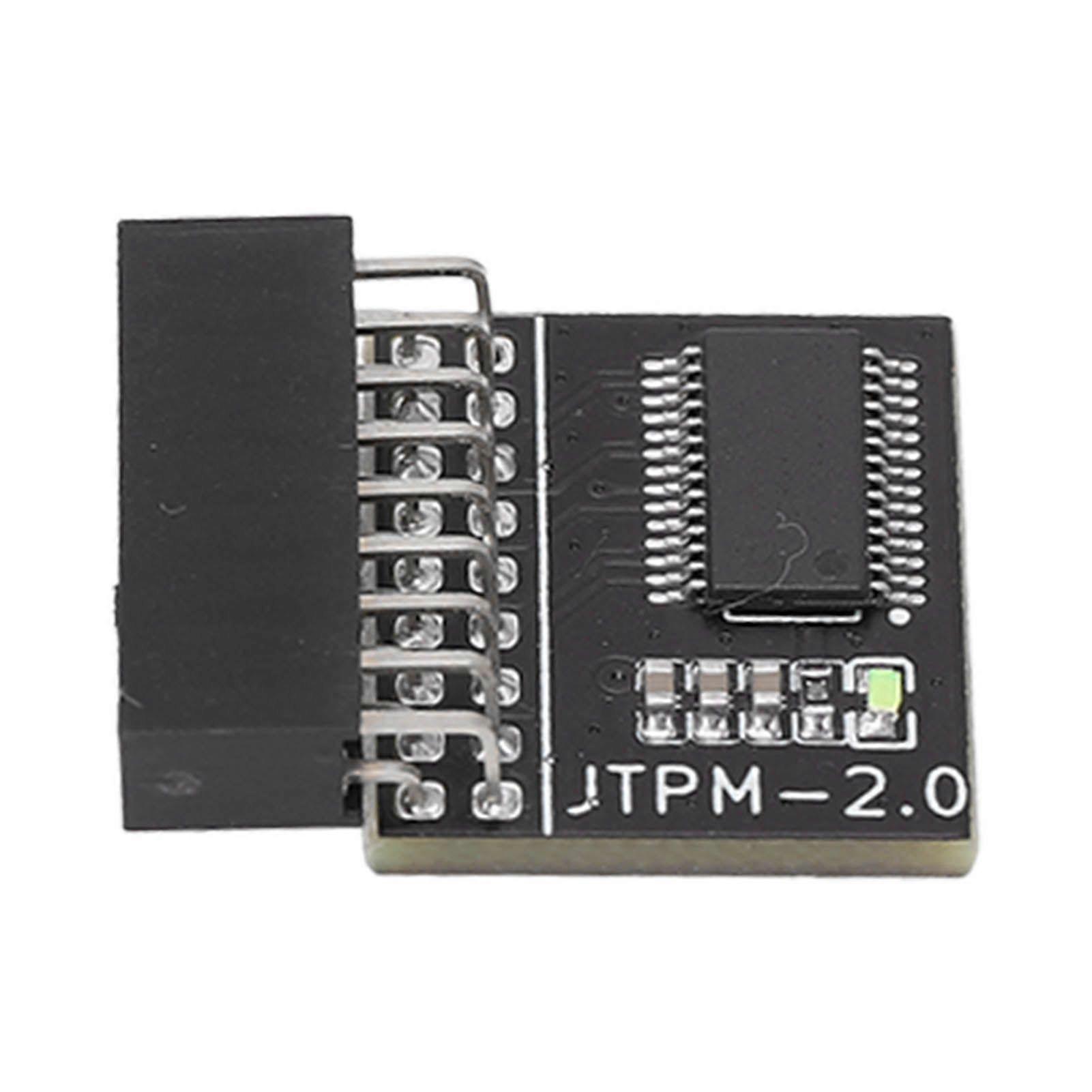 18 Pin Security Module TPM 2.0 Remote Card Encryption Module LPC Interface Compatible PC YEMAA