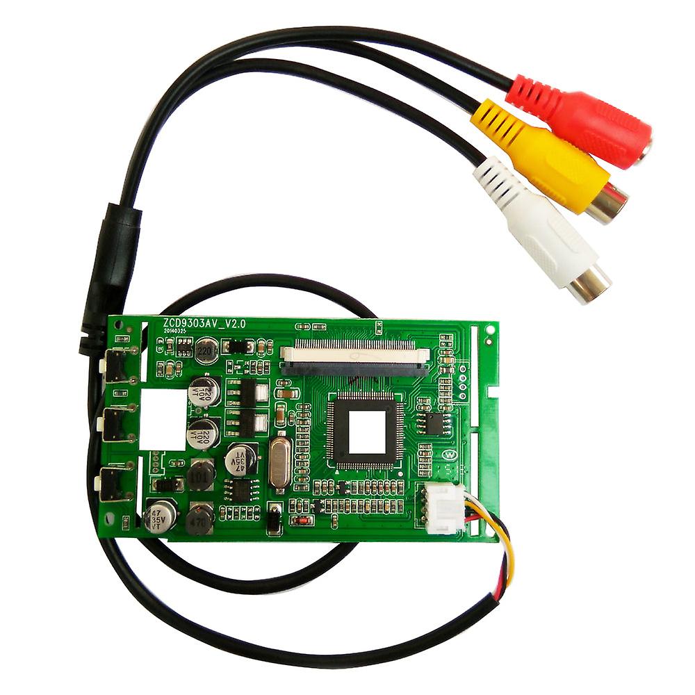 3.5 Tft Lcd Display Module Kit Lq035nc111 320*240 2 Way Av In Driver Board For Car Reversing System, Industry, Instrument
