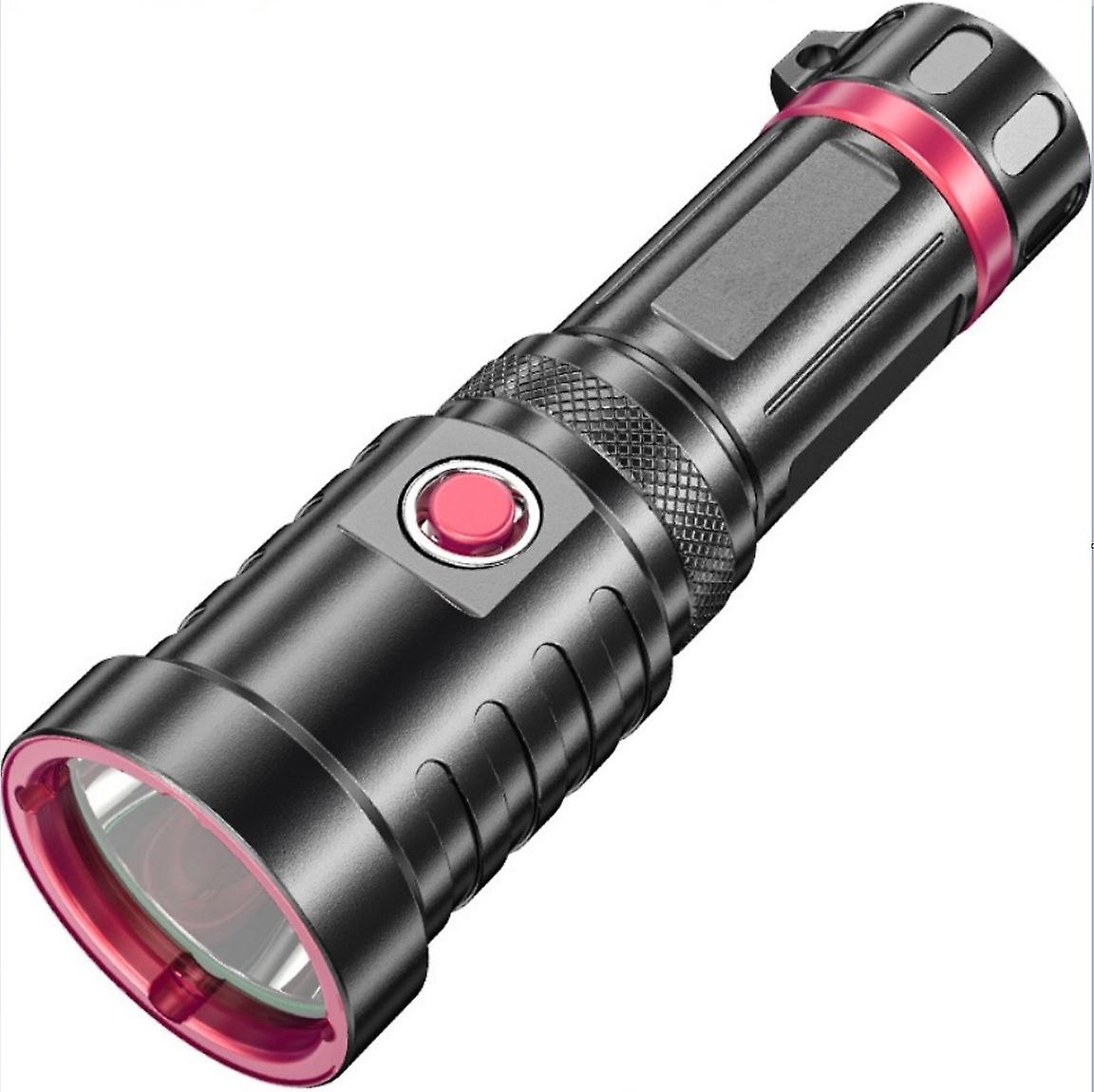 Pxcl Torch Led Super Bright High Brightness Retractable Small Torch, Home Indoor Lighting, Emergency, Battery Included