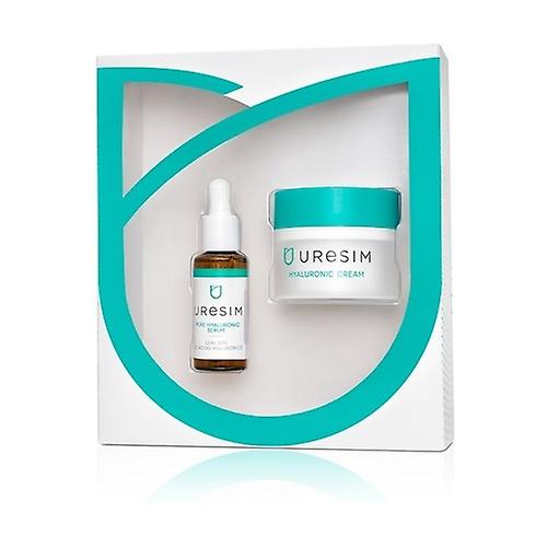 Moisturizing hyaluronic+serum beauty pack 2 units