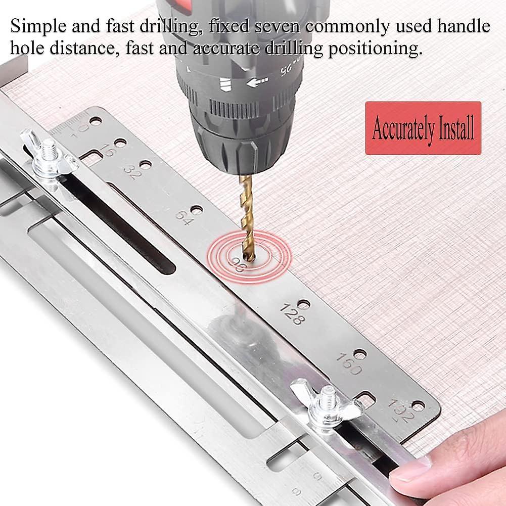 HandleDrilling JigAdjustable Drilling Jig for Stainless Steel