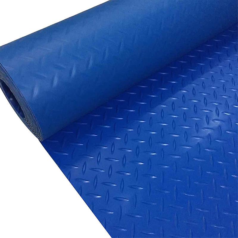 0.9x1m Pool Ladder Mat, Pool Stair Mat Pool Ladder Protective Mat Non-Slip Stair Mat Pool Ladder Mat (Blue)