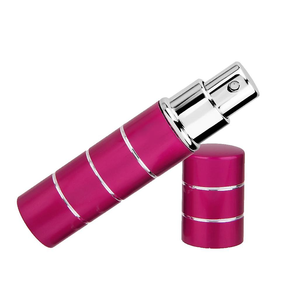 Portable Mini Empty Refillable Perfume Atomizer Bottle Spray Case Rose Red