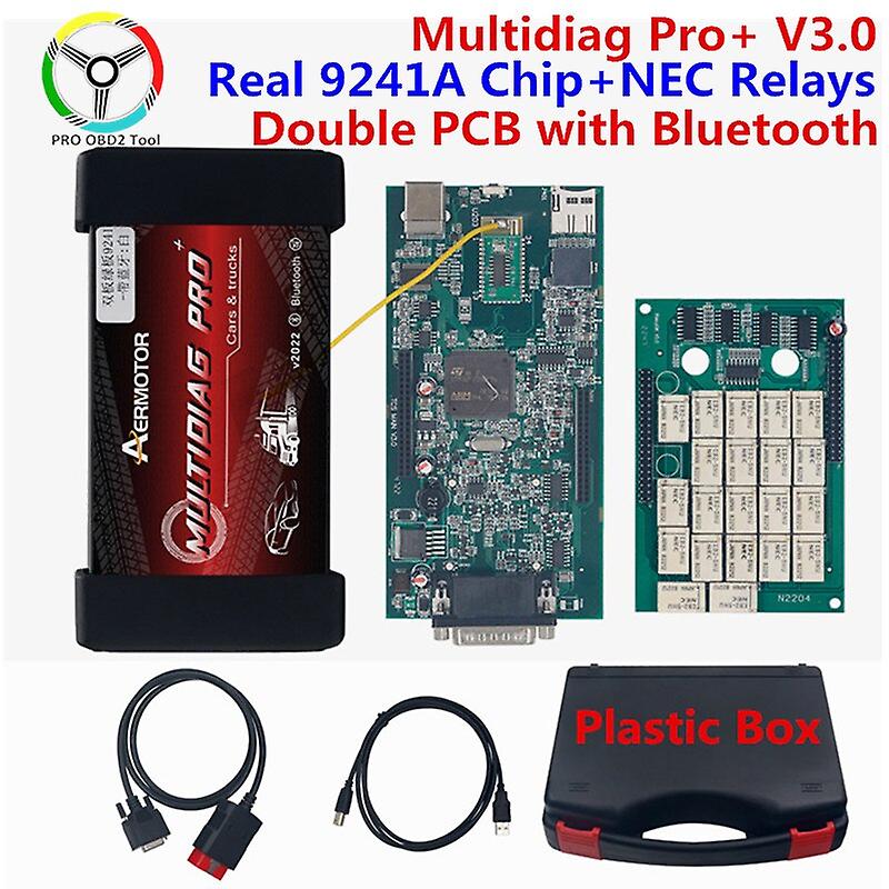 Gold Shell Tcs Multidiag 2021.11 Keygen Software V3.0 9241a Double Green Pcb Code Reader Truck Diagnostic Tool