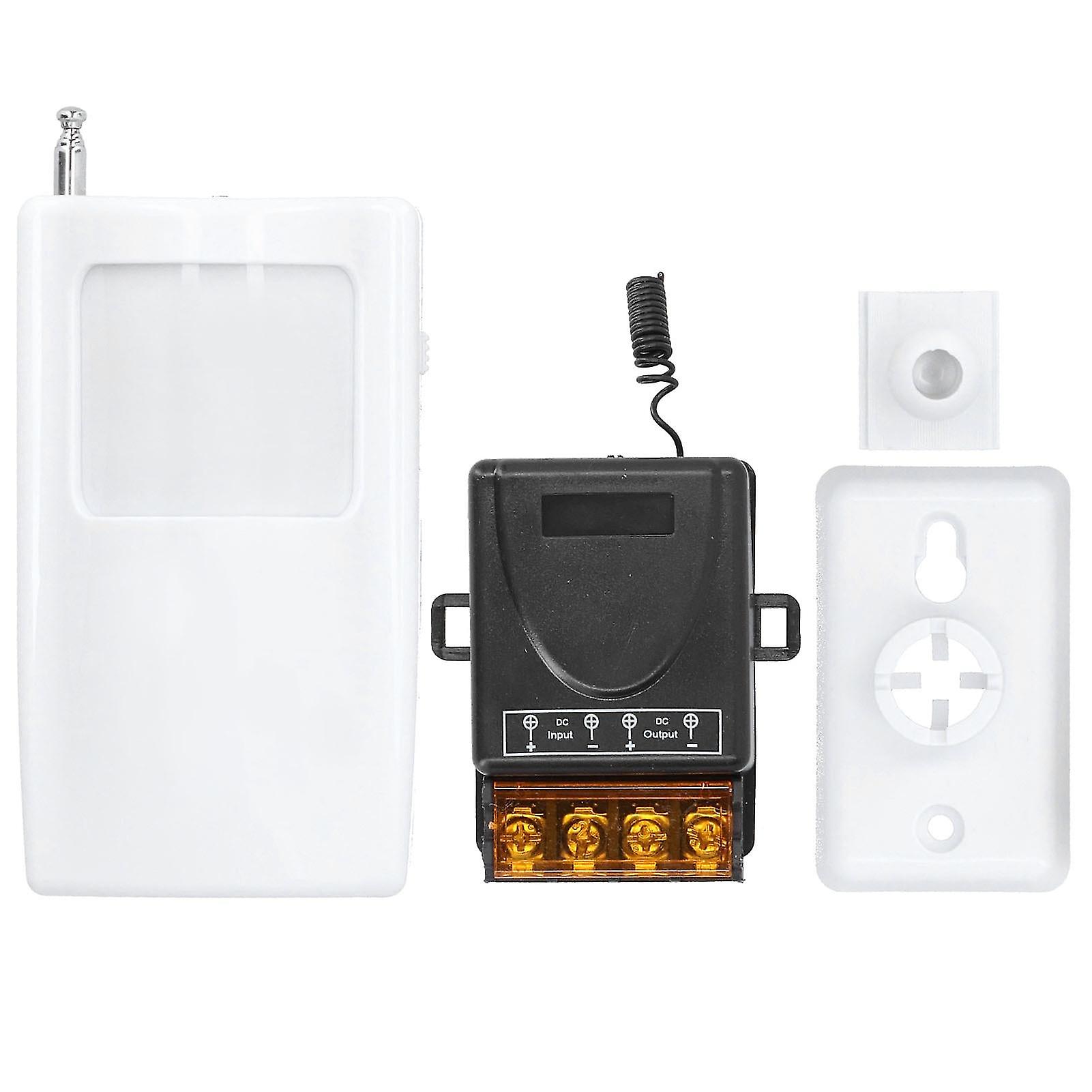 Wireless Sensing Switch Infrared Body Motion Sensor Detector With Delay Adjustment Dc1272v
