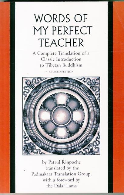 The Words Of My Perfect Teacher by Dalai Lama Paperback Book