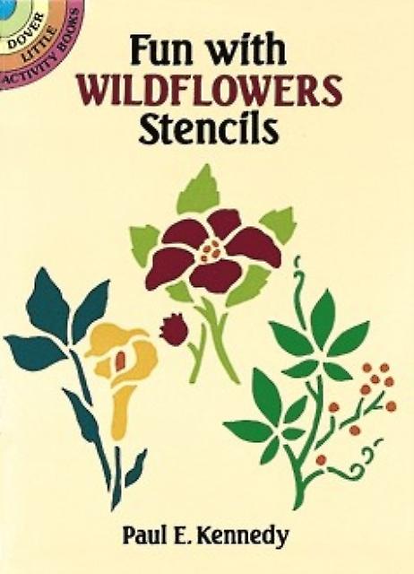 Fun With Stencils Wildflowers by Paul E. Kennedy Paperback