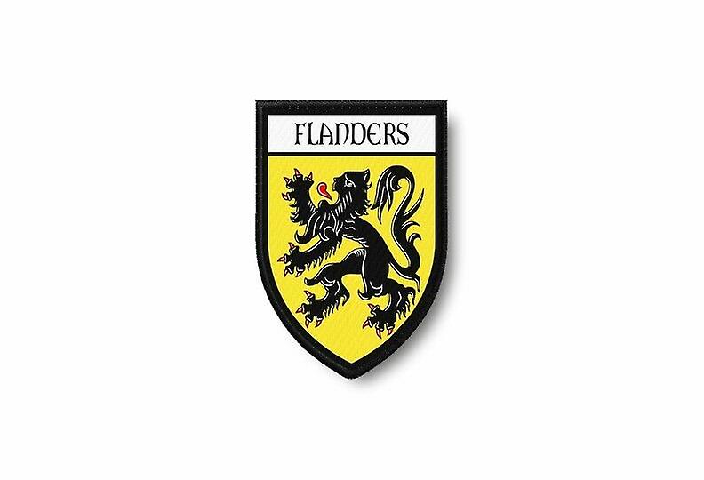 Patch Ecusson Termocollant Edge Brode Flag Prints Flemish Flanders