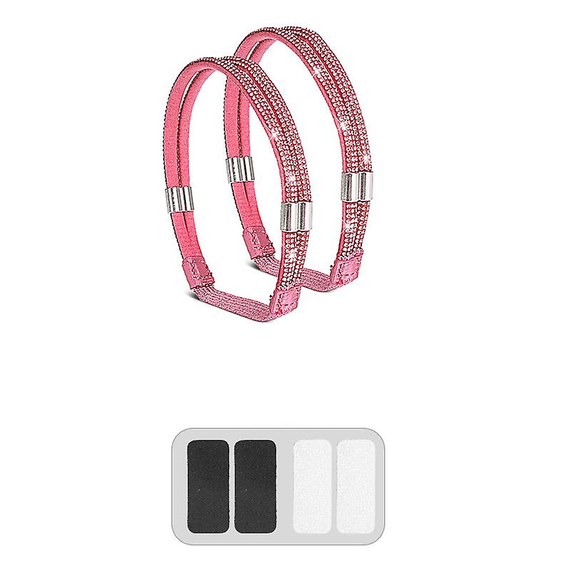 Elastic High Heels Shoe Strap, Rhinestone Elastic High Heel Anti Loose Straps