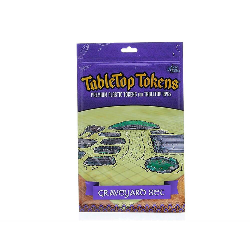 Tabletop Tokens Graveyard Set Competitive Fun With Family Enjoy Board Game