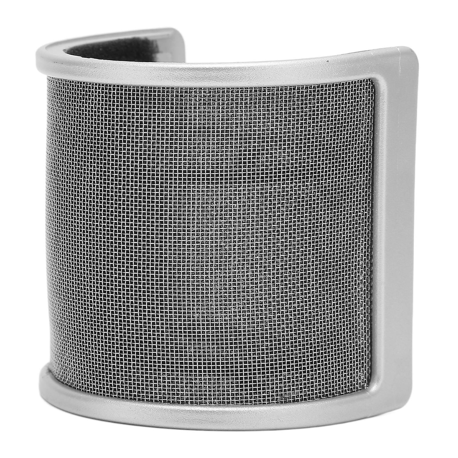 U-Shape Microphone Windscreen: Reduce Plosive Noise, Prevent Spraying, Ideal for Recording