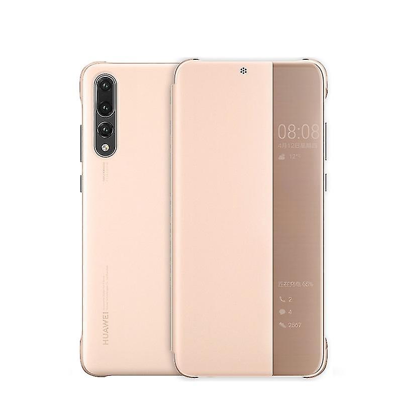Capa de Couro compatível com Huawei P20,p20 Pro Smart View Flip Cover