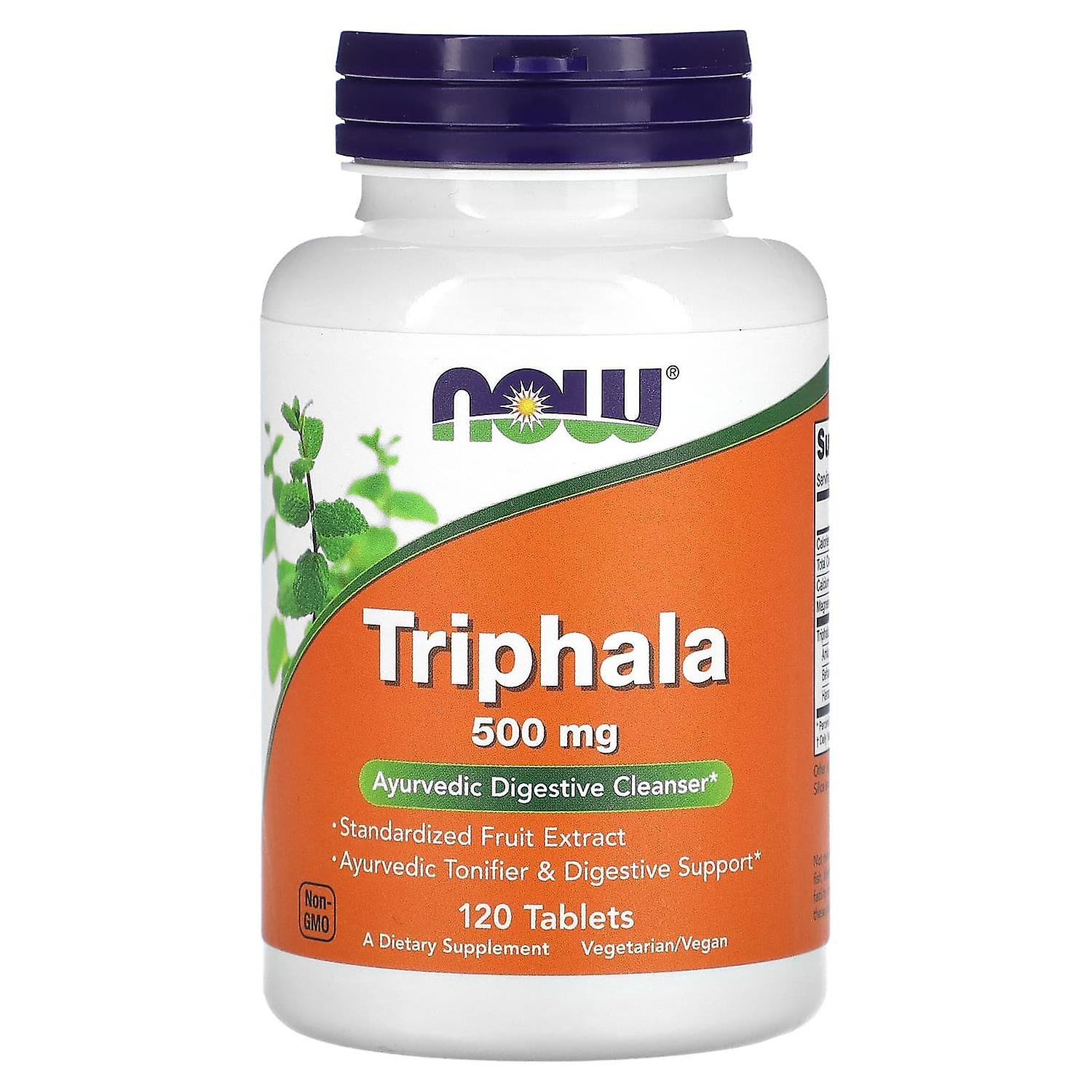 NOW Foods, Triphala, 500 mg, 120 Tablets