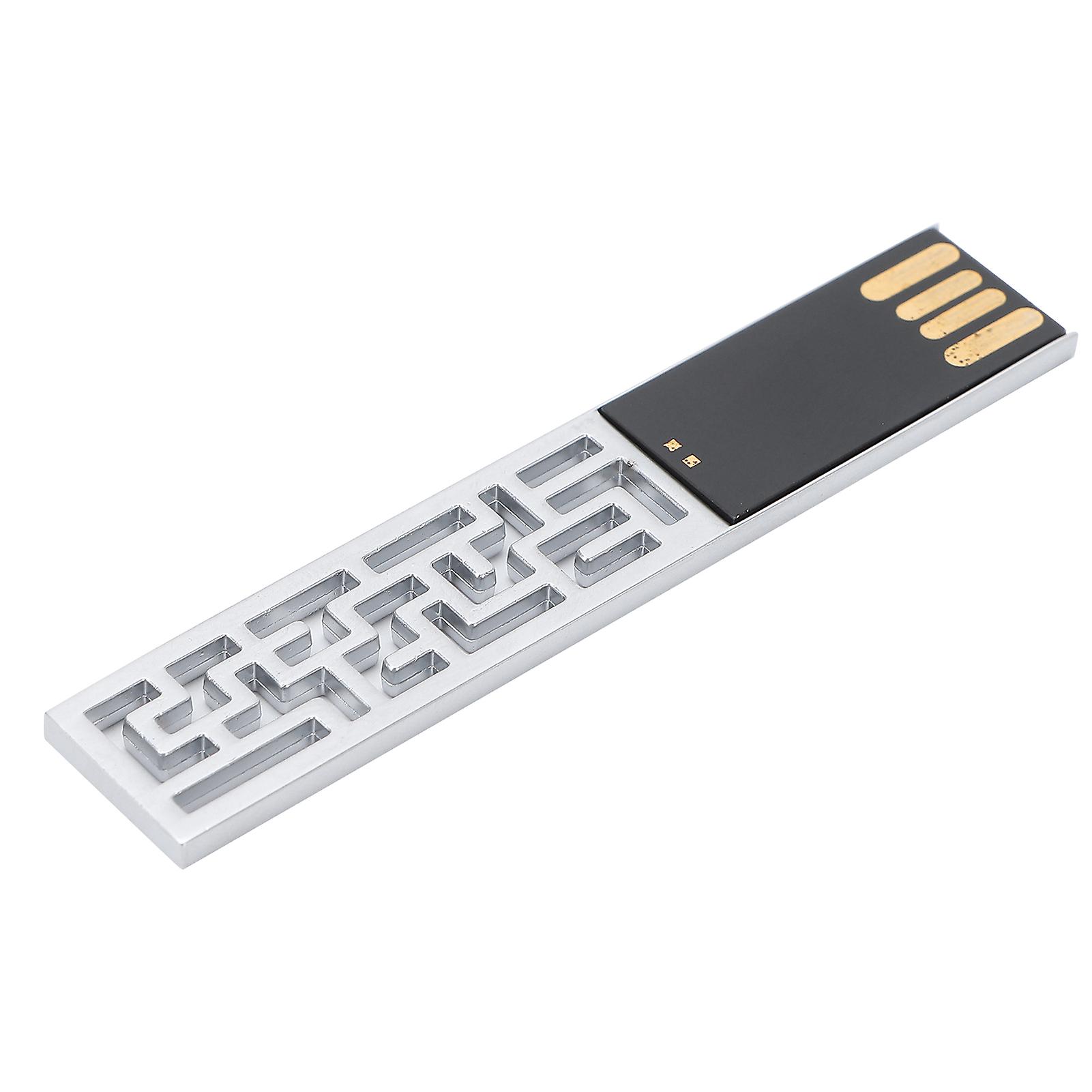 USB Flash Disk Portable Waterproof Metal 2.0 Drive Storage Memory Stick for Data Transmission Sharing32GB