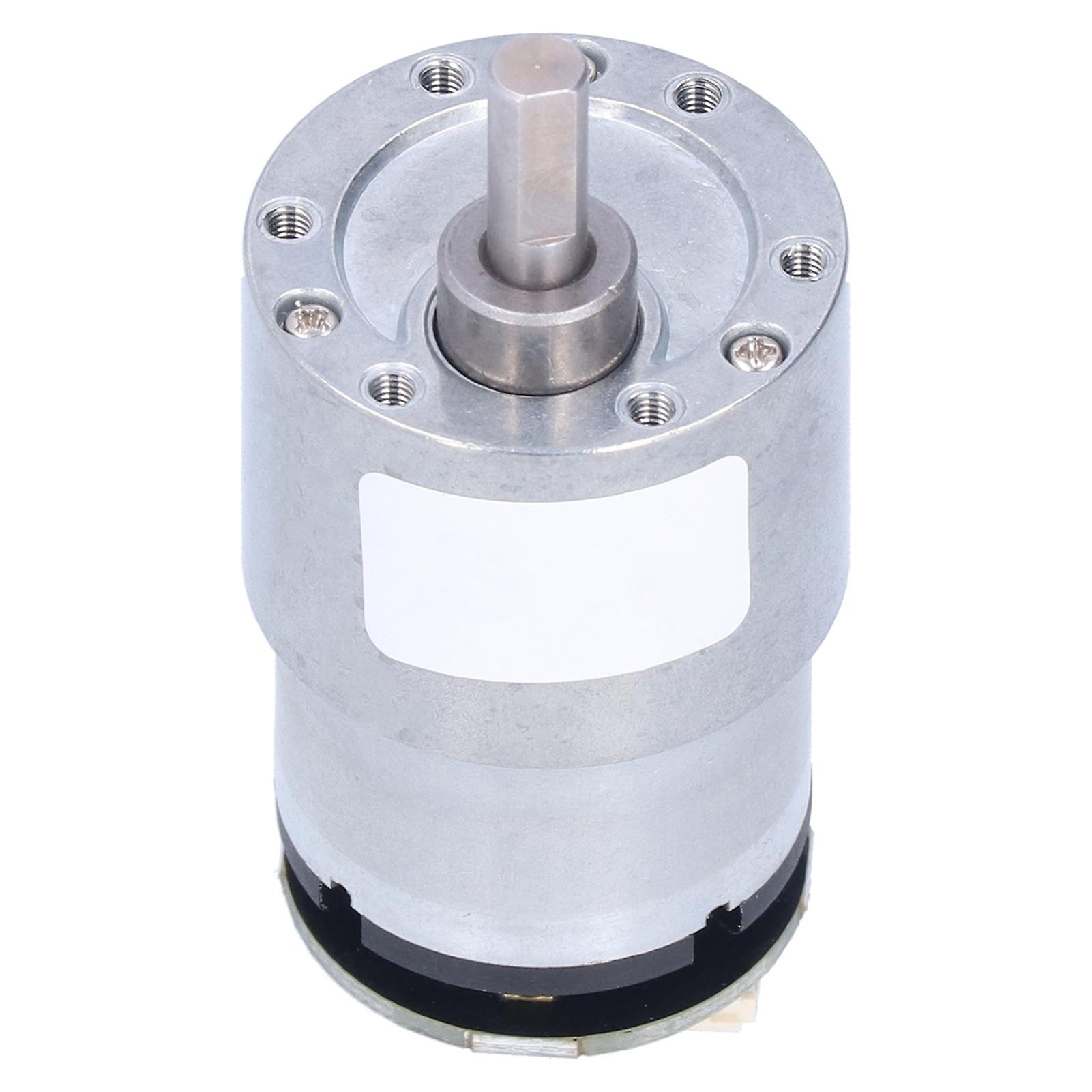 JGB37‑520 Speed Reduction Gear Motor Electric Micro DC Geared Motor with Encoder DC12V1000RPM 