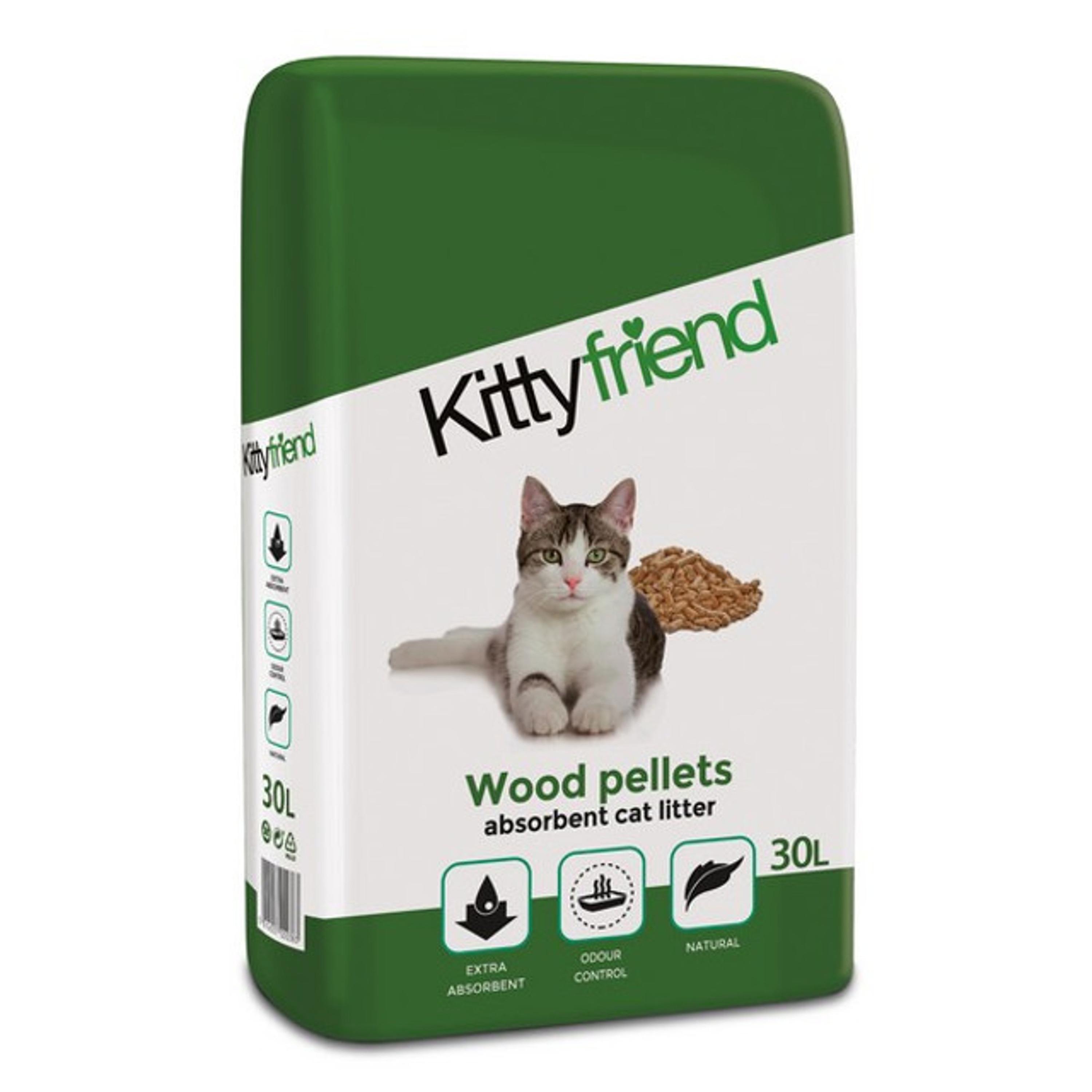 Kittyfriend Wood Cat Litter 30L