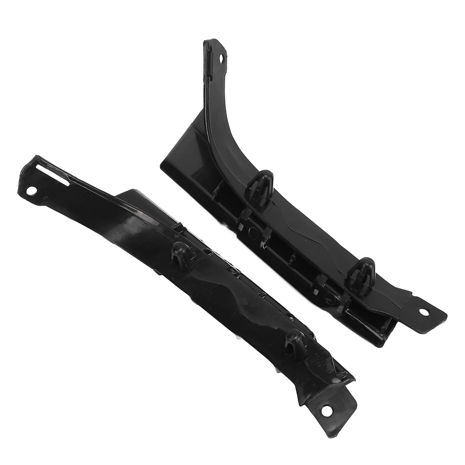 1 Pair Bumper Bracket 51117116667 Strong Strength Scratch Resistant Black Fit For X5 2004‑2006 