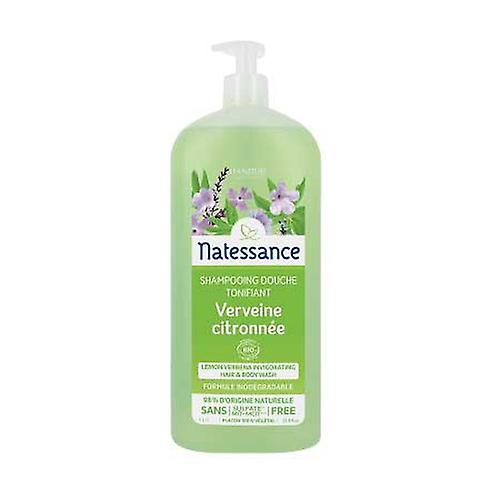 Lemon Verbena Shower Shampoo Without Sulfates 1 L