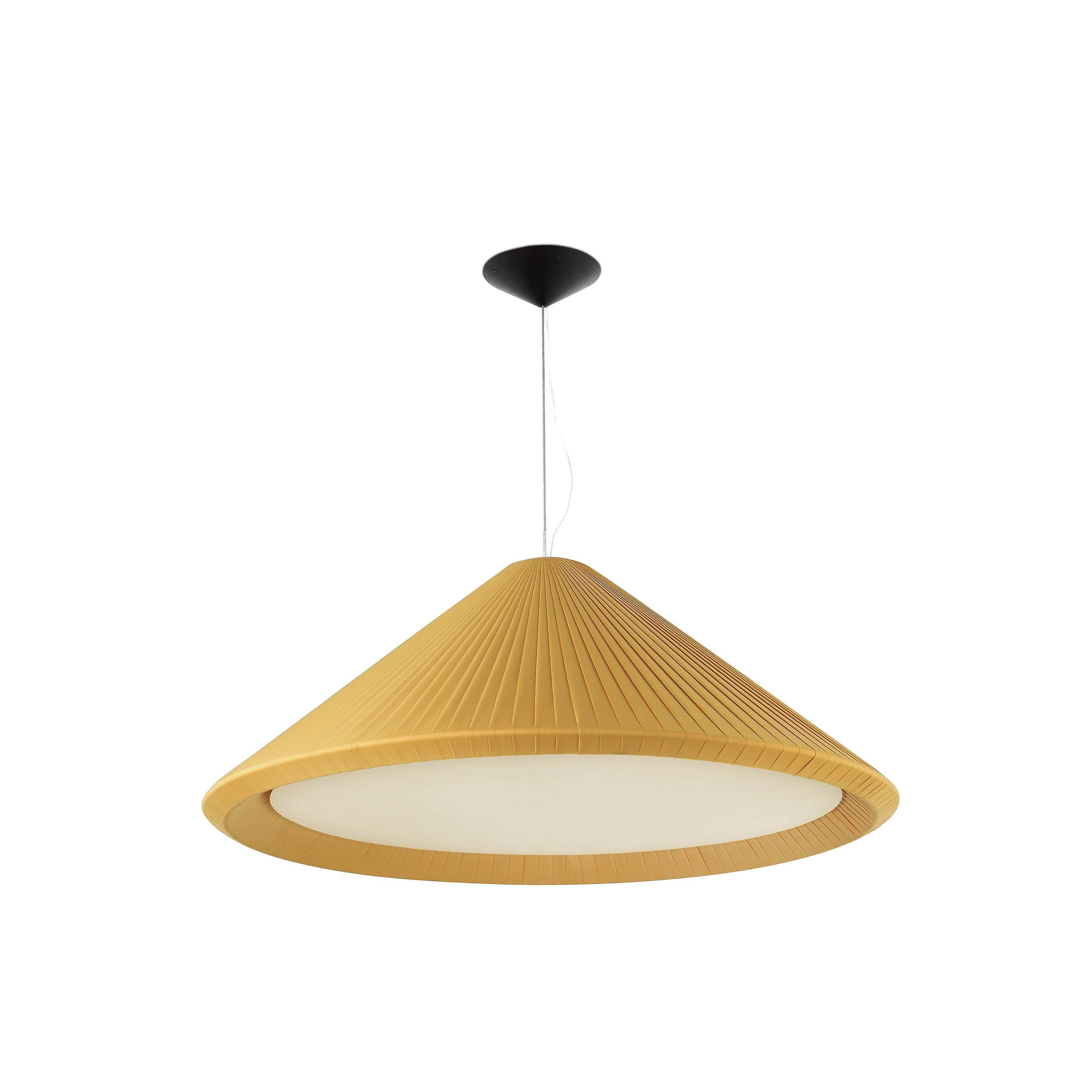 Faro Hue-In - 4 Light Large Dome Ceiling Pendant Yellow, E27