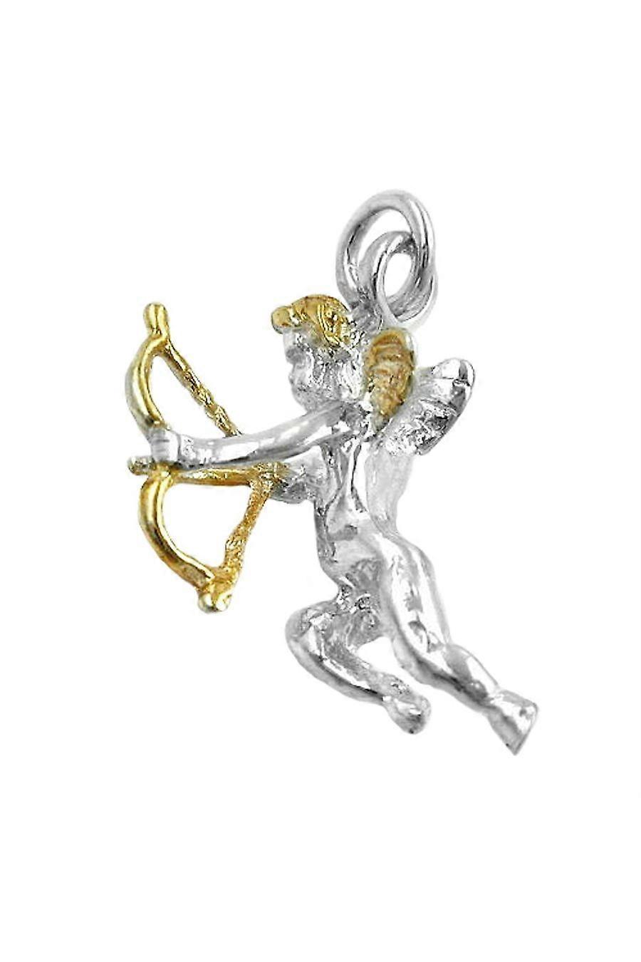 Pendant Cupid Bicolor Silver 925 - Gl90227