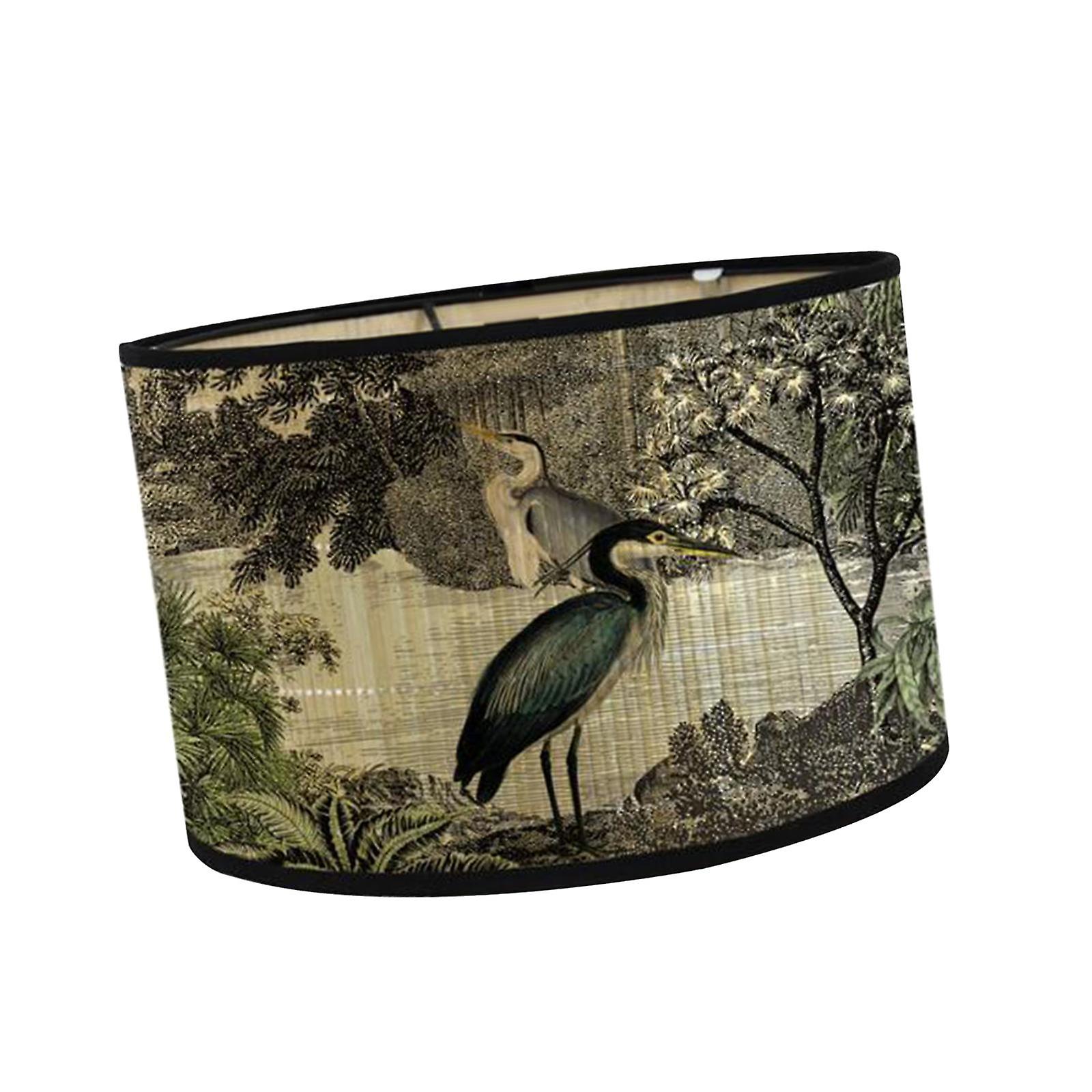 Drum Lampshade, Bamboo Lamp Shade, E27 Art Lighting Fixture, Japanese Lampshade for Pendant