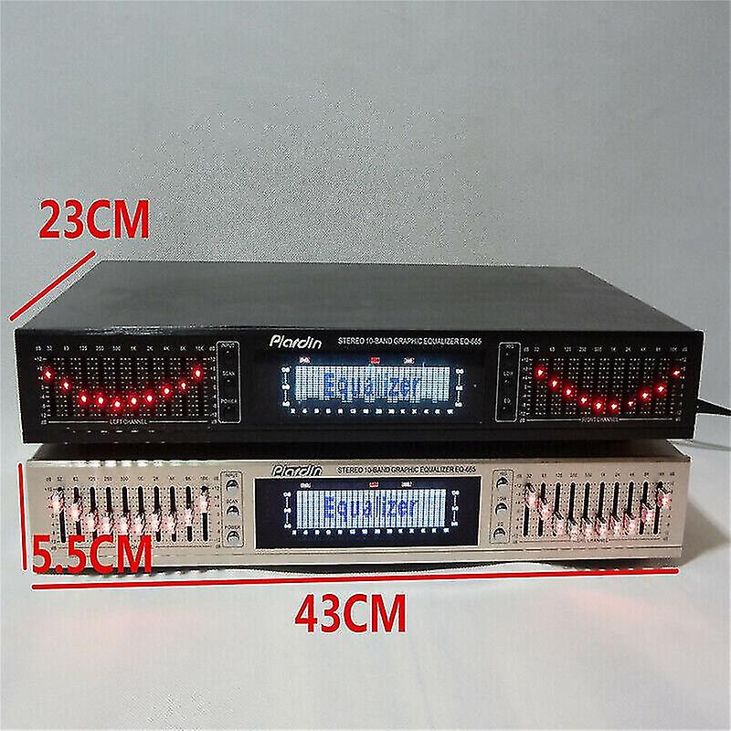 Equalizzatore Audio A Doppio Spettro, Audio Effetto Digitale A 31 Bande - Foto 6