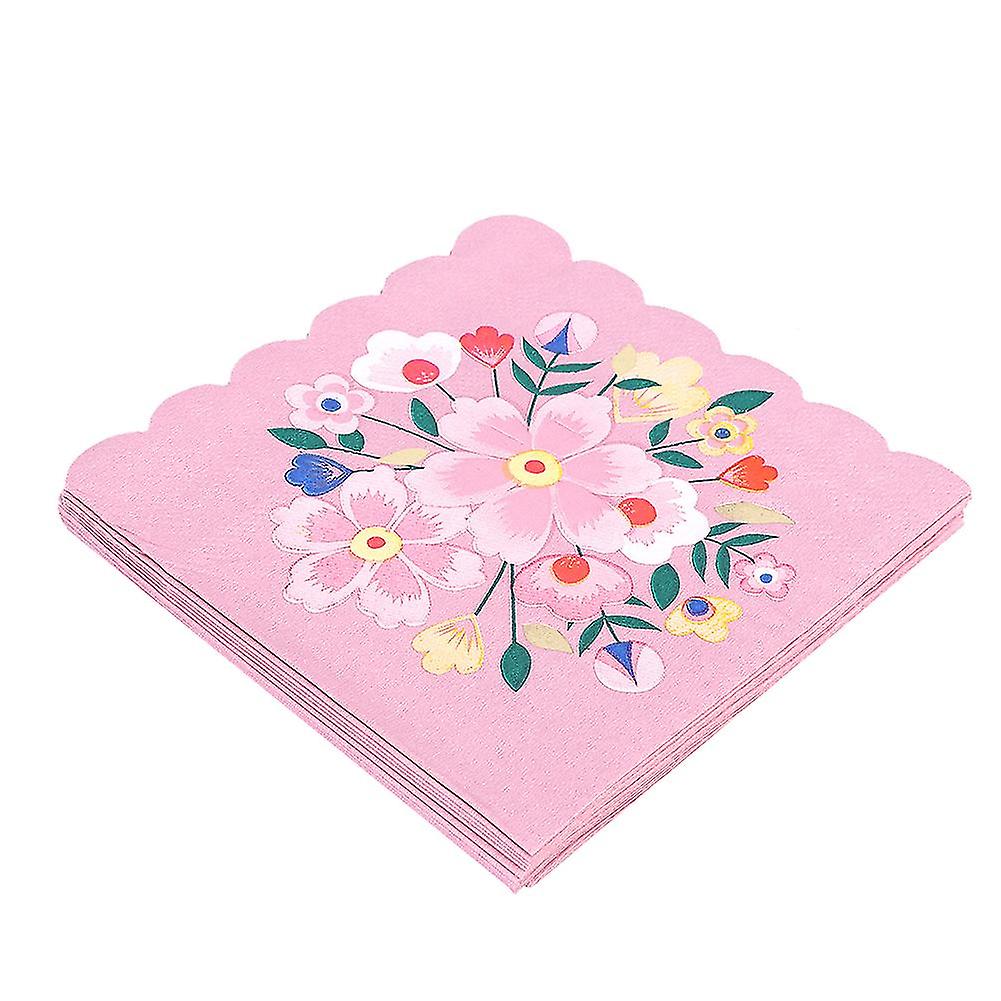 Paper Tableware for Party Wedding - 8Pcs, Beautiful, 24.5x24.5cm