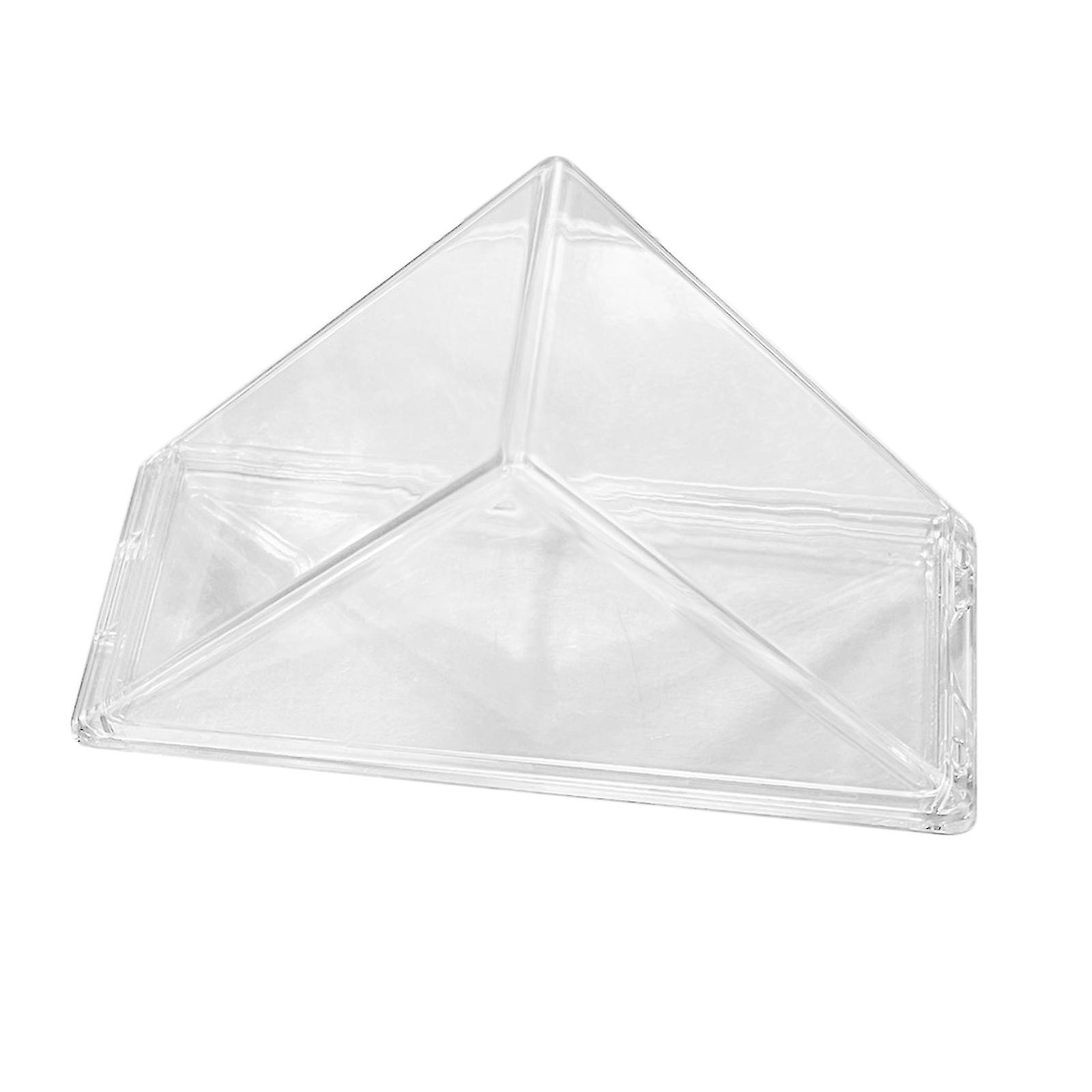 Sandwich Packing Box Triangle Cheese Container for Dinners Cheese Pie Slices