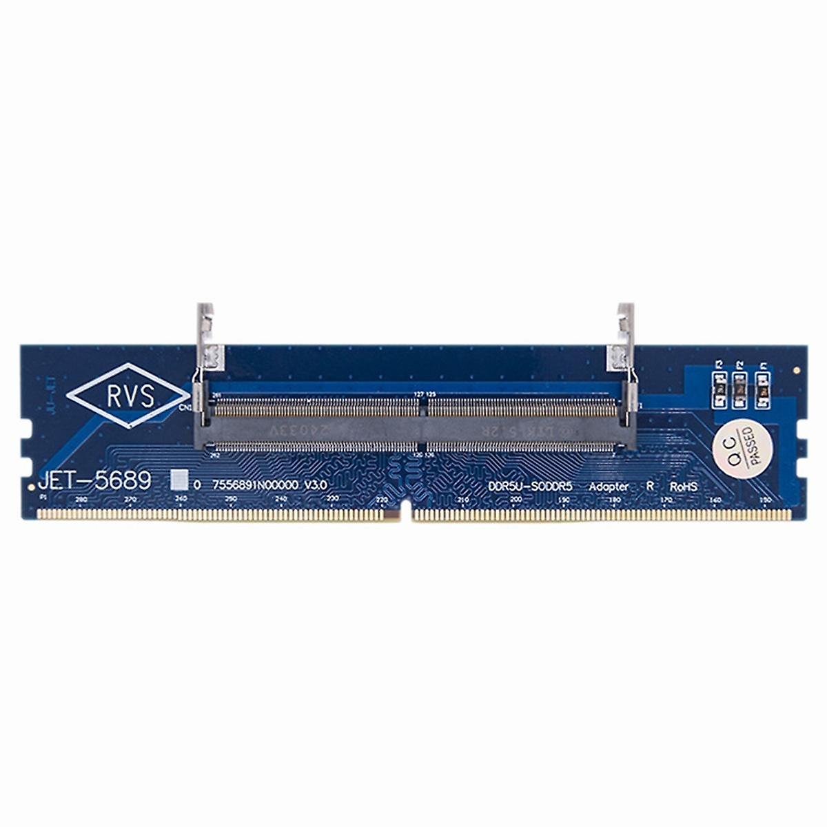 DDR5 Adapter Card Laptop to Desktop Memory Adapter Card 1.1V U-DIMM Adapter Card with Overcurrent Protection Design B