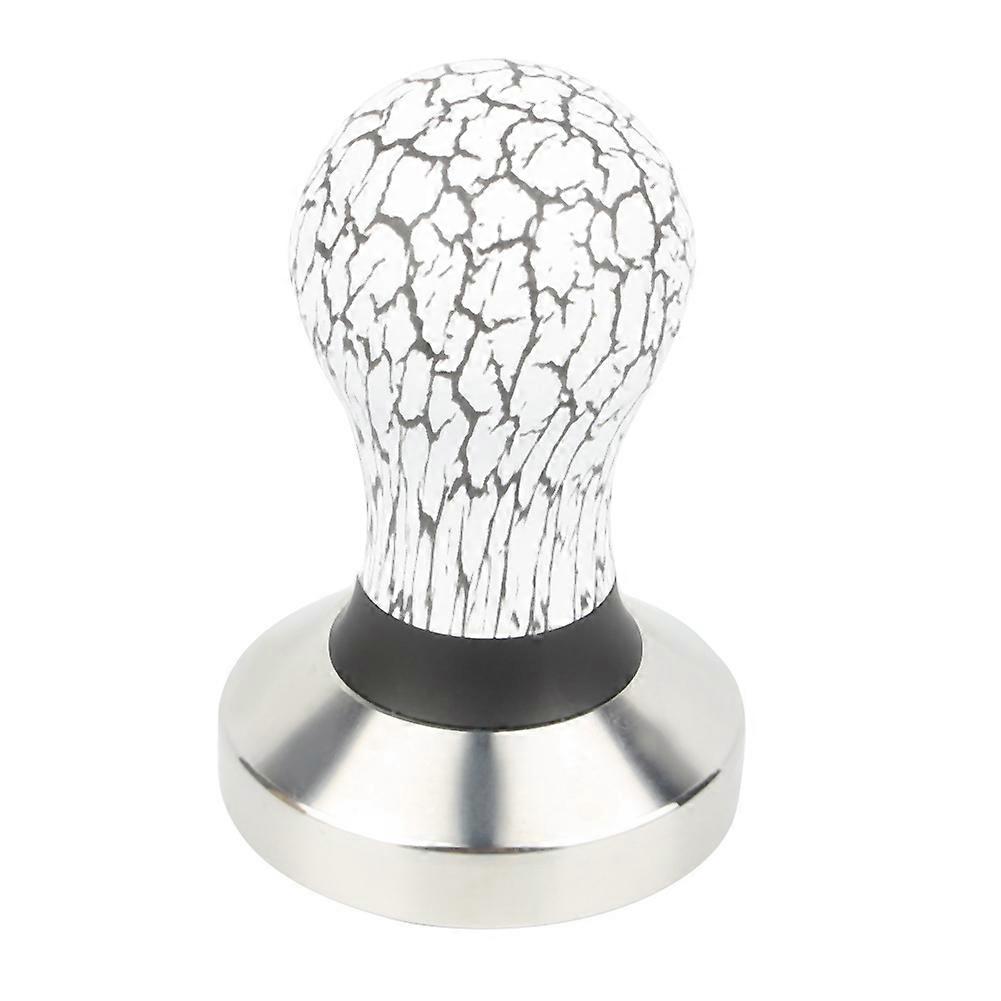 58mm Coffee Powder Press Solid Hammer Handle Stainless Steel Base