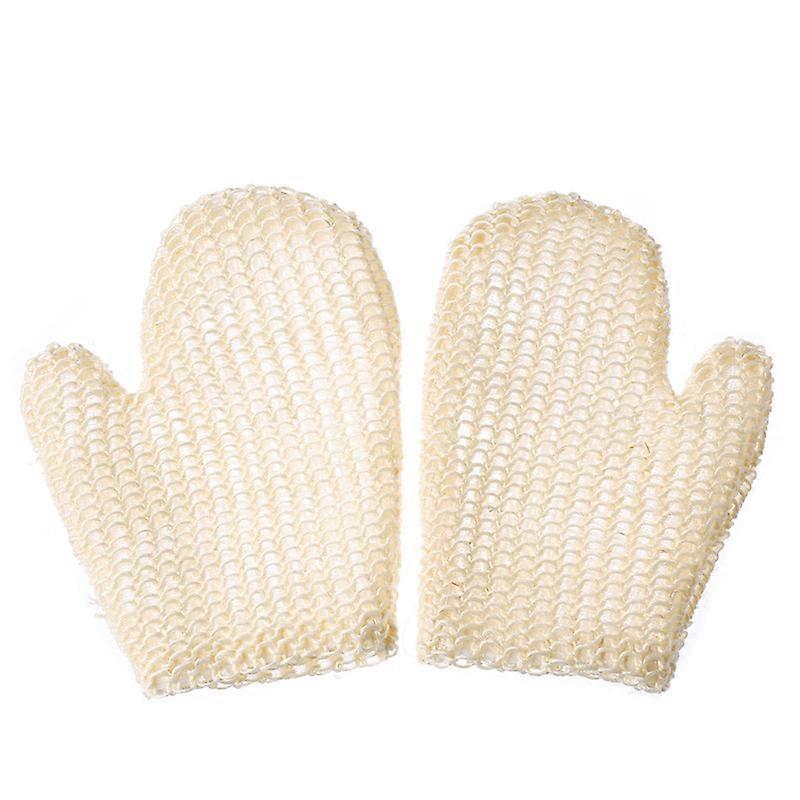 Exfoliating Glove - Wash Glove Scrubbing Effect for the Shower - Find a Soft Skin - Ideal for Cellular Renewal2PCS