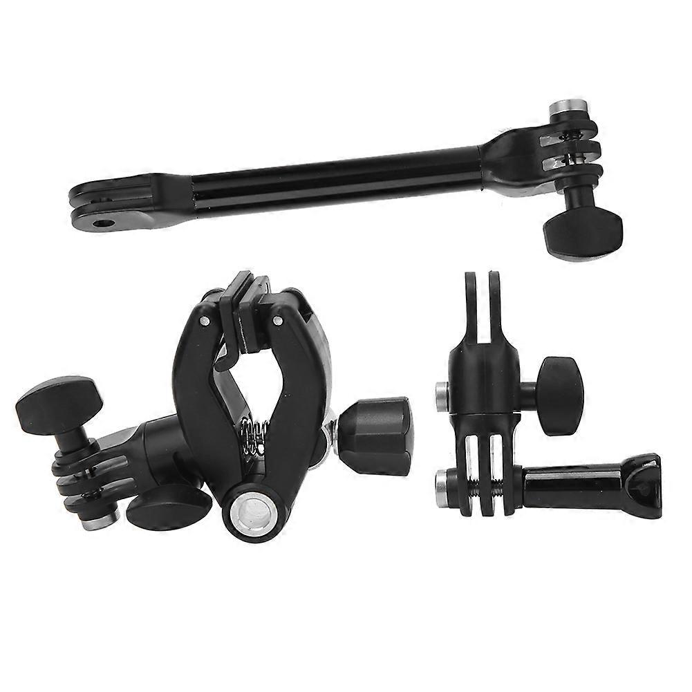 Black Music Instrument Camera Rotating Adjustable Bracket Fixed Clip Accessories For Gopro Sports Cameras