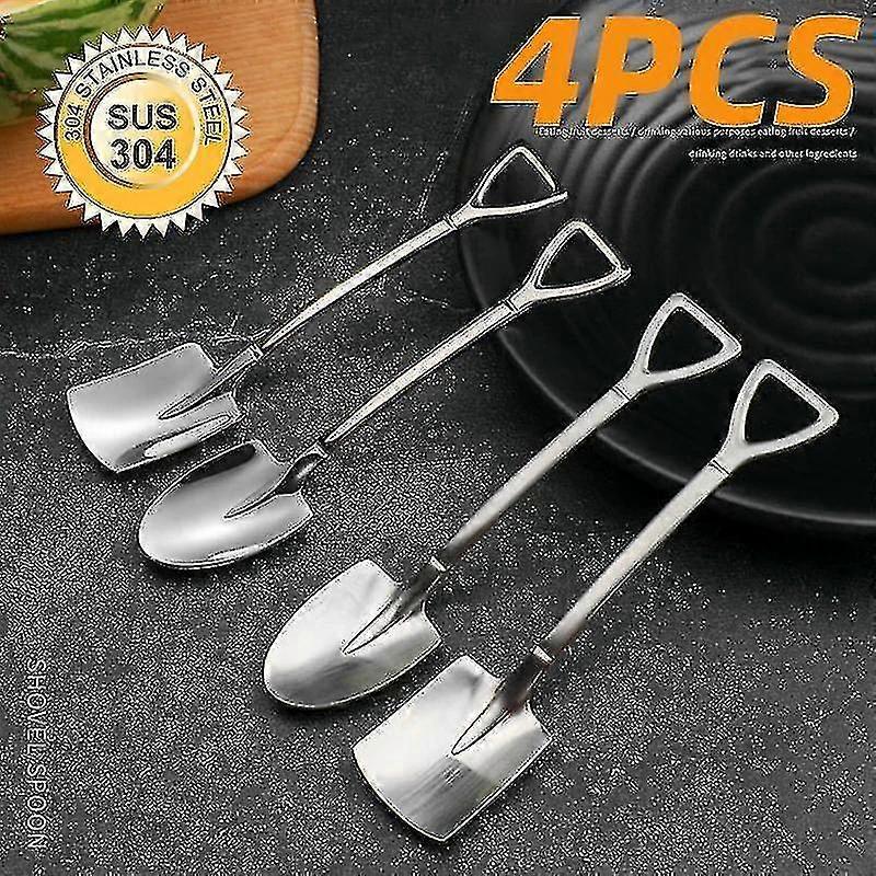 rustfritt stål kaffe scoop retro iskrem scoop