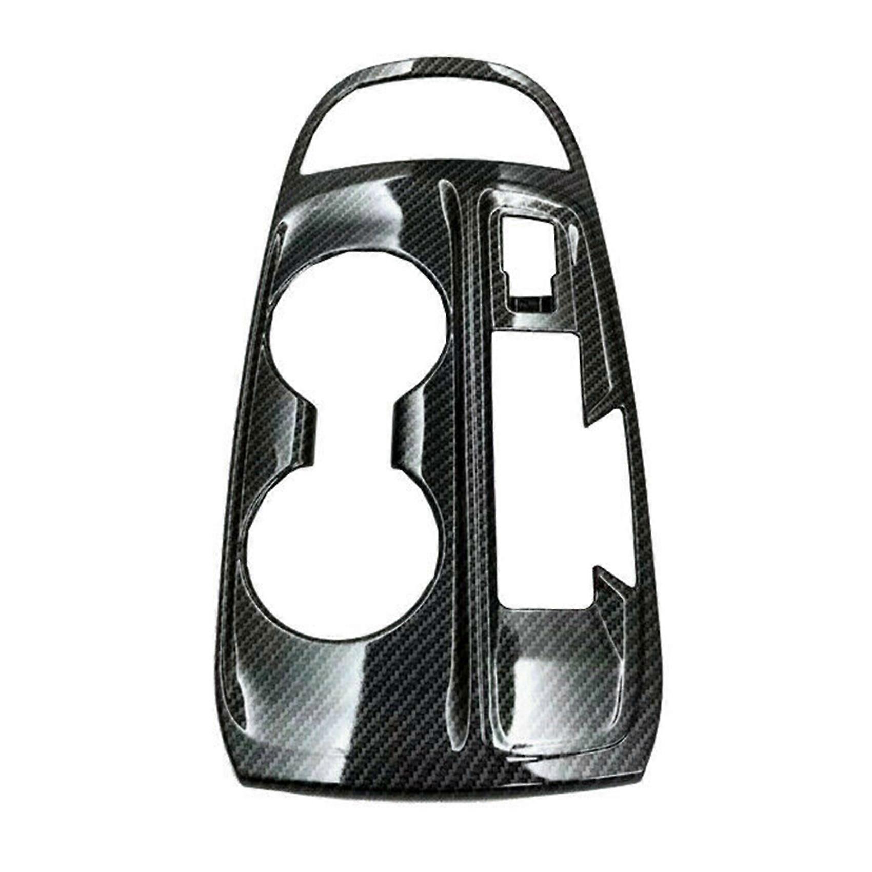 For 2018-2021 ABS Carbon Fiber Console Gear Shift Panel Trim