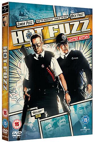 Hot Fuzz DVD (2012) Simon Pegg Wright (DIR) cert 15 - Region 2