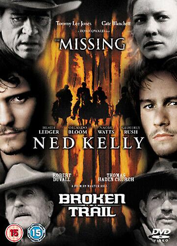 Ned KellyThe MissingBroken Trail DVD (2008) Heath Ledger Jordan (DIR) cert - Region 2