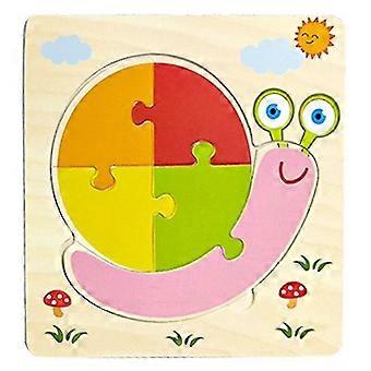 toys puzzle montessori children 433)wooden jigsaw board kids early