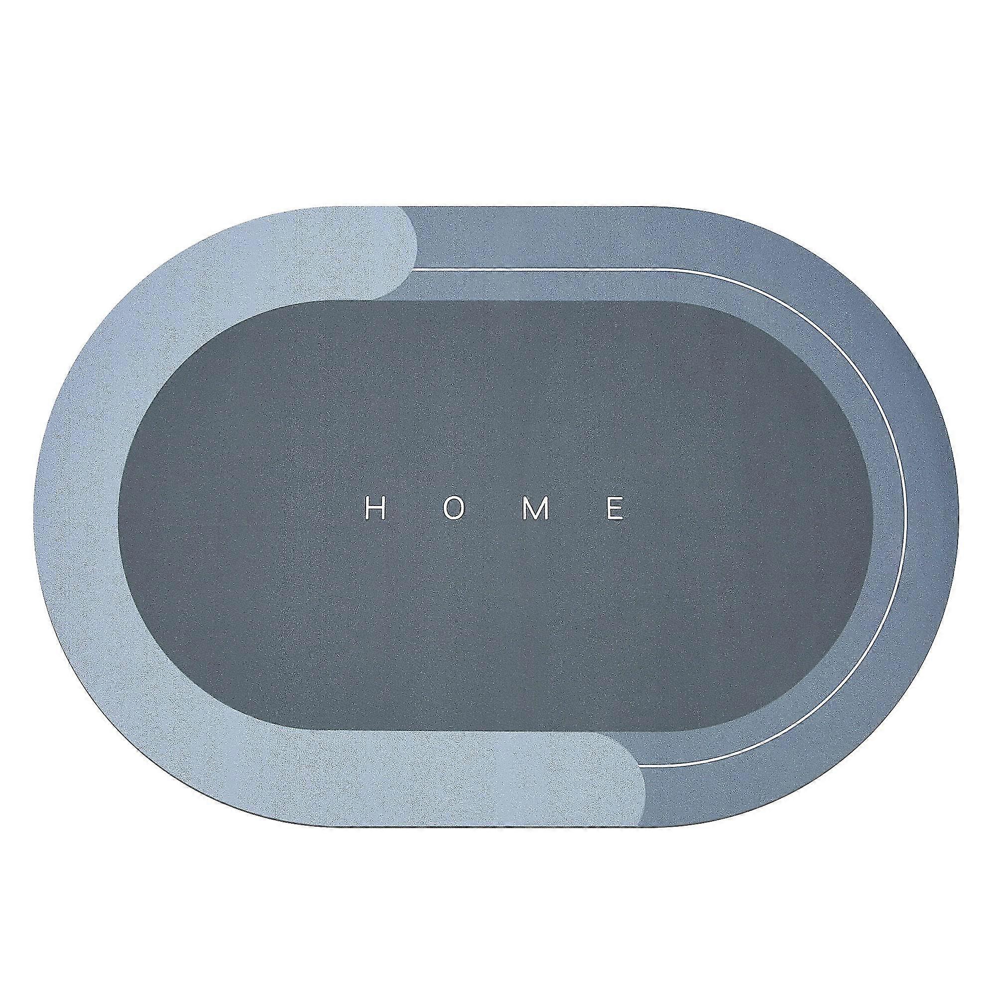 Super Absorbent Floor Mat Quick-Drying Non-Slip Nordic Style Diatom Mud Bath Mat For Bathroom Floor