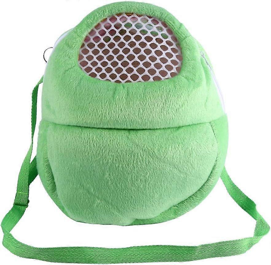 Pet hamster backpack portable travel backpack with shoulder strap, suitable for small pet hedgehog, sugar glider, chinchilla, guinea pig, squirrel